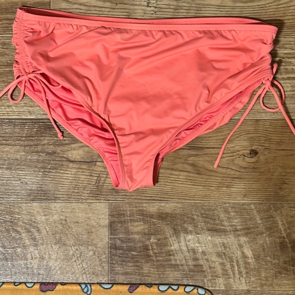 Lands End Coral Bikini Bottom 2X 20/22W - Picture 6 of 7